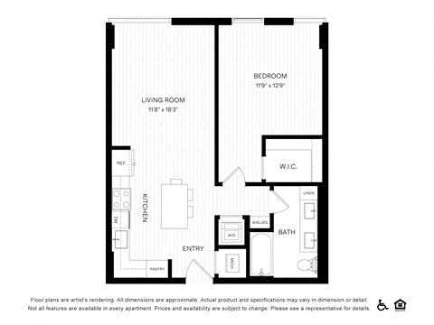 64 H Street SW Studio-3 Beds Apartment for Rent - Photo Gallery 90